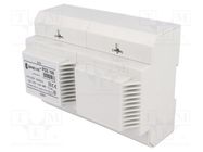 Transformer: mains; 100VA; 230VAC; 24V; Leads: terminal block; IP30 BREVE TUFVASSONS