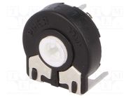 Potentiometer: mounting; single turn,horizontal; 10kΩ; 150mW PIHER