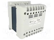 Transformer: mains; 250VA; 230VAC; 24V; Leads: terminal block; IP21 BREVE TUFVASSONS