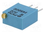 Potentiometer: mounting; vertical; 50Ω; 500mW; THT; ±10%; linear BOURNS