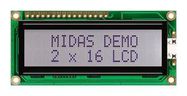 LCD MODULE, 16 X 2, COB, 5.55MM, FSTN