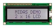 LCD MODULE, 16 X 2, COB, 5.55MM, FSTN