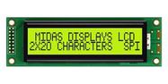 LCD MODULE, 20 X 2, COB, 5.55MM, STN