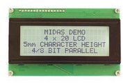 LCD MODULE, 20 X 4, COB, 4.75MM, FSTN