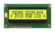 LCD MODULE, 16 X 2, COB, 5.23MM, FSTN