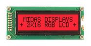 LCD MODULE, 16 X 2, COB, 5.23MM, FSTN