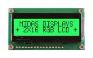 LCD MODULE, 16 X 2, COB, 5MM, FSTN