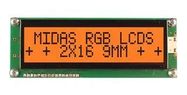 LCD MODULE, 16 X 2, COB, 8.06MM, FSTN