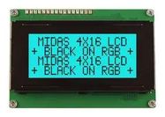 LCD MODULE, 16 X 4, COB, 4.76MM, FSTN