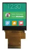 TFT LCD MODULE, 240X240P, 470CD/M2, 1.3"