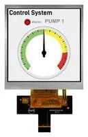 TFT LCD MODULE, 480X480P, 1000CD/M2, 4"
