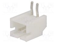 Connector: wire-board; socket; male; PIN: 2; Pitch: 2mm; THT; 1A; 100V NINIGI