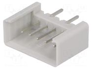 Connector: IDC; socket; male; PIN: 5; P1100; straight; THT; 2.54mm TOMIC