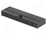 Connector: wire-board; plug; female; C-Grid III; 2.54mm; PIN: 40 MOLEX