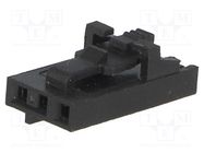 Connector: wire-board; plug; female; 2.54mm; PIN: 3; w/o contacts NINIGI