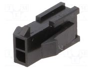 Connector: wire-board; plug; male; MF30; 3mm; PIN: 2; w/o contacts AMPHENOL COMMUNICATIONS SOLUTIONS