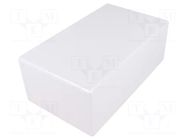 Enclosure: multipurpose; X: 100mm; Y: 188mm; Z: 70mm; polystyrene BOPLA