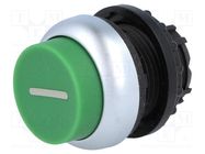 Switch: push-button; 22mm; Stabl.pos: 1; green; none; IP67; Pos: 2 EATON ELECTRIC