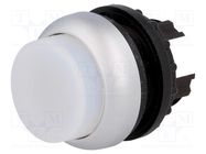 Switch: push-button; 22mm; Stabl.pos: 1; white; M22-FLED,M22-LED EATON ELECTRIC