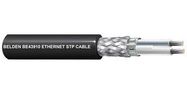 CABLE, 2 CORE, 24AWG, 300V, 500M, BLACK