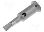 Tip; chisel; 4.8mm; for gas soldering iron PORTASOL