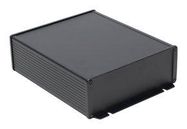 ENCLOSURE, EMI/RFI BOX, ALUMINIUM, BLK