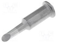 Tip; conical sloped; 4.8mm; for gas soldering iron 