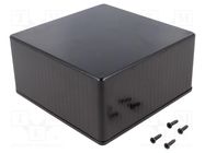 Enclosure: multipurpose; X: 120mm; Y: 120mm; Z: 59mm; 1591S; ABS; IP54 HAMMOND