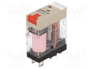 Relay: electromagnetic; SPDT; Ucoil: 110VAC; Icontacts max: 10A OMRON