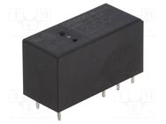 Relay: electromagnetic; DPDT; Ucoil: 12VDC; Icontacts max: 8A; G2RL OMRON Electronic Components