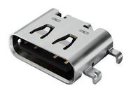 USB CONN, 2.0 TYPE C, R/A RCPT, 16POS