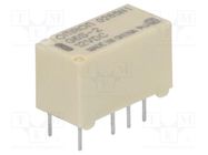 Relay: electromagnetic; DPDT; Ucoil: 12VDC; Icontacts max: 2A; G6S OMRON Electronic Components