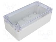 Enclosure: multipurpose; X: 80mm; Y: 160mm; Z: 55mm; polycarbonate GAINTA