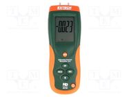 Manometer; 0.001÷5psi; LCD; Meas.accur: ±0,3%; Interface: USB EXTECH