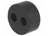 Insert for gland; 7mm; M32; IP54; NBR caoutchouc; Holes no: 2 LAPP