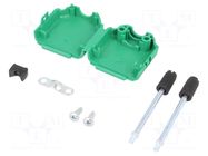Enclosure for connectors: D-Sub; D-Sub 9pin,D-Sub HD 15pin ENCITECH