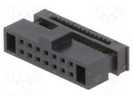 Connector: IDC; plug; female; PIN: 14; IDC; for ribbon cable CONNFLY