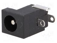 Connector: DC supply; socket; male; 5.5/2.5mm; 5.5mm; 2.5mm; 5A CLIFF