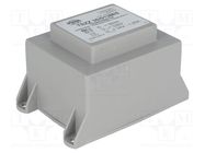 Transformer: encapsulated; 30VA; 230VAC; 24V; 1.25A; PCB; IP00 INDEL