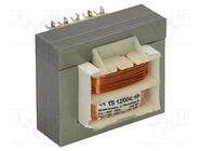 Transformer: mains; 12VA; 230VAC; 12V; 12V; 500mA; 500mA; screw type 