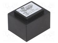 Transformer: encapsulated; 2VA; 230VAC; 6V; 330mA; PCB; IP00 INDEL