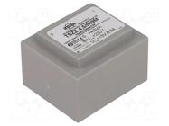 Transformer: encapsulated; 4.5VA; 230VAC; 15V; 300mA; PCB; IP00 INDEL