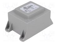 Transformer: encapsulated; 20VA; 230VAC; 15V; 1.33A; PCB; IP00 INDEL