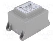 Transformer: encapsulated; 30VA; 230VAC; 7.5V; 7.5V; 2A; 2A; PCB INDEL