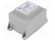 Transformer: encapsulated; 30VA; 230VAC; 24V; 24V; 620mA; 620mA; PCB INDEL