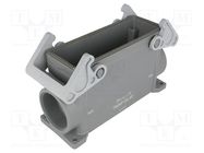 Enclosure: for HDC connectors; T-Type; size 104.27; M40; 104x27mm ILME