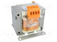 Transformer: mains; 250VA; 230VAC; 24V; Leads: terminal block; IP00 INDEL