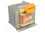 Transformer: mains; 250VA; 400VAC; 230V; Leads: terminal block INDEL