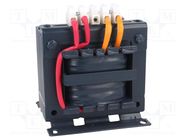 Transformer: mains; 160VA; 400VAC; 110V; Leads: terminal block BREVE TUFVASSONS