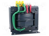 Transformer: mains; 630VA; 400VAC; 24V; Leads: terminal block; IP00 BREVE TUFVASSONS